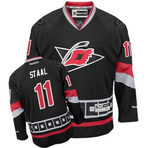 Herren Carolina Hurricanes Eishockey Trikot Jordan Staal #11 Reebok Schwarz 3rd